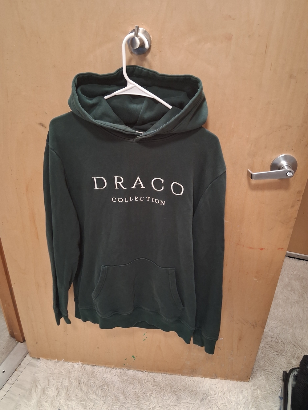 DRACO Collection Men's Dark Green Pullover Hoodie